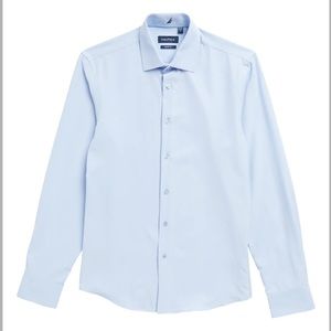 NAUTICA Slim Fit light Blue Button Front Shirt